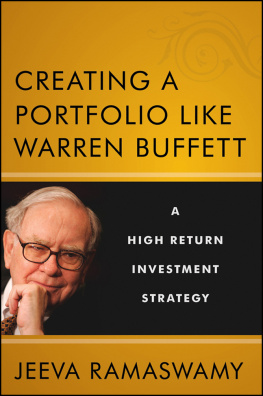 Jeeva Ramaswamy - Creating a Portfolio like Warren Buffett: A High Return Investment Strategy