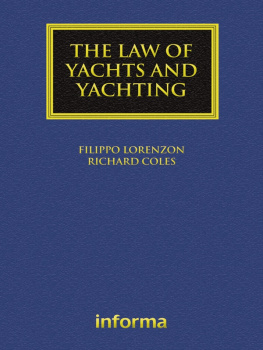 Richard Coles - Law of Yachts & Yachting