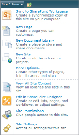 On the Site Settings page for any SharePoint site you will find a large - photo 2