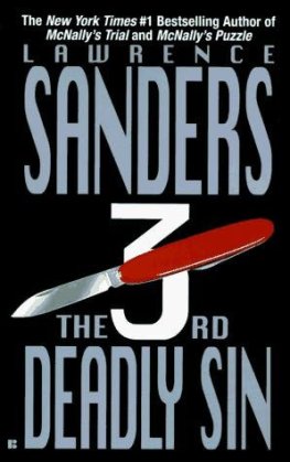 Lawrence Sanders The third Deadly Sin