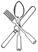 Camp Knives Forks and Spoons Ordinary table-knives forks and spoons may be - photo 8