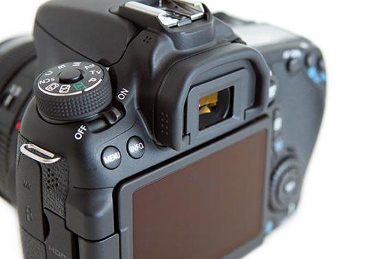 Figure 1 - Detail of the Canon EOS 70D The customizable 19 point Viewfinder - photo 2