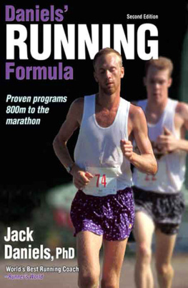 Jack Daniels Daniels Running Formula - 2nd Edition