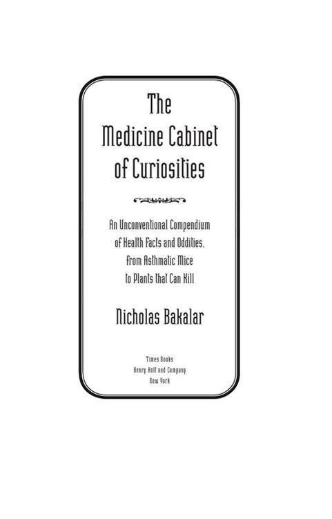 For Paige Table of Contents The art of medicine consists of amusing the - photo 1