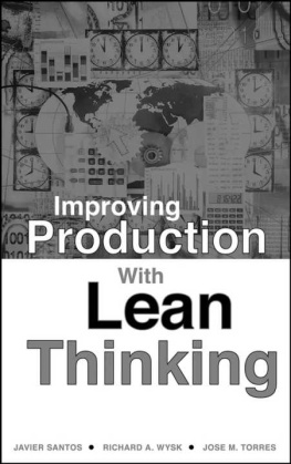 Javier Santos - Improving Production with Lean Thinking