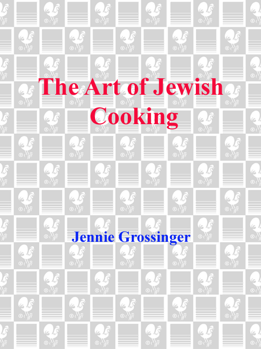 THE ART OF JEWISH COOKING A Bantam Book Random House edition published June - photo 1