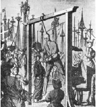 Figure 1 The hanging of pirate captain Stede Bonnet Charleston November - photo 2