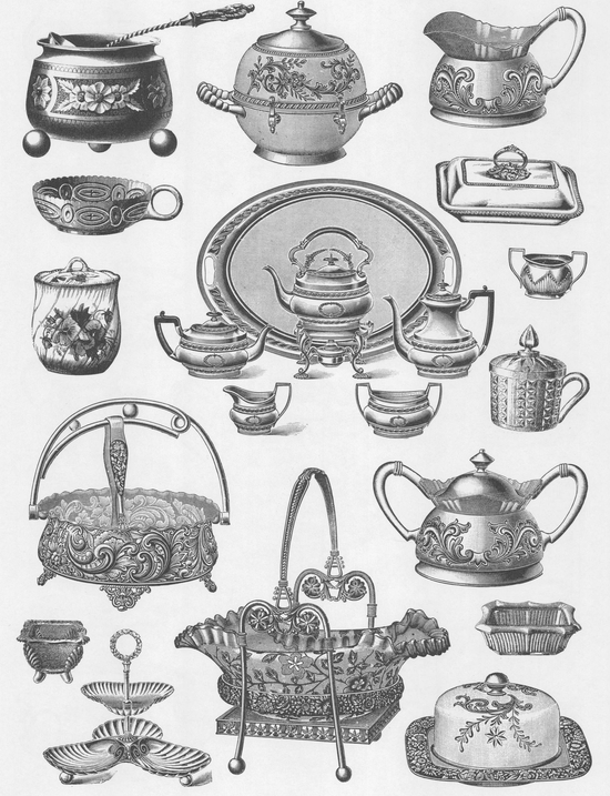 Victorian Goods and Merchandise 2300 Illustrations - photo 7