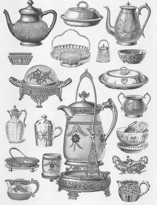 Victorian Goods and Merchandise 2300 Illustrations - photo 8