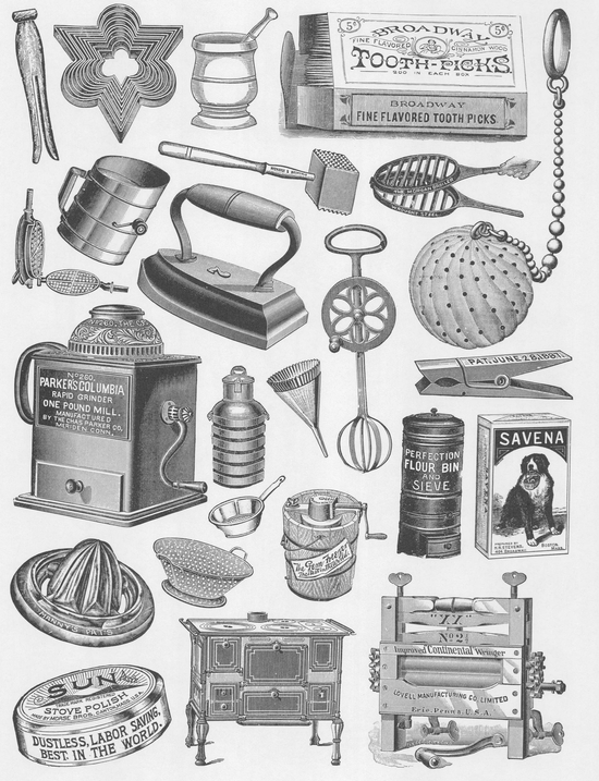 Victorian Goods and Merchandise 2300 Illustrations - photo 19