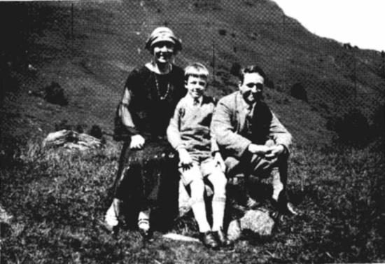 Alf on holiday with his parents at Inverbeg by Loch Lomond one hopes they did - photo 3