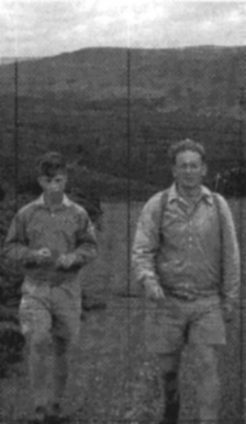 Alf and Jimmy Youth-Hostelling near Reeth in the Dales 1957 Alf with Jimmy - photo 18