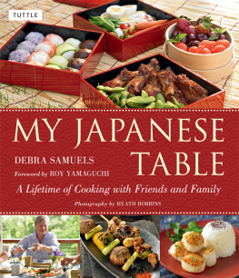 Debra Samuels - My Japanese Table