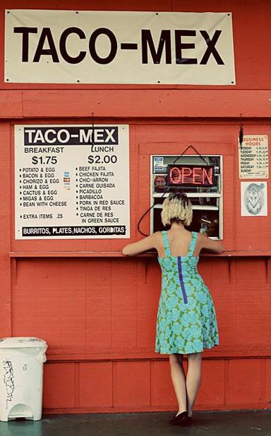 Taco Mex is literally a hole in the wall In order to illustrate the wide - photo 4