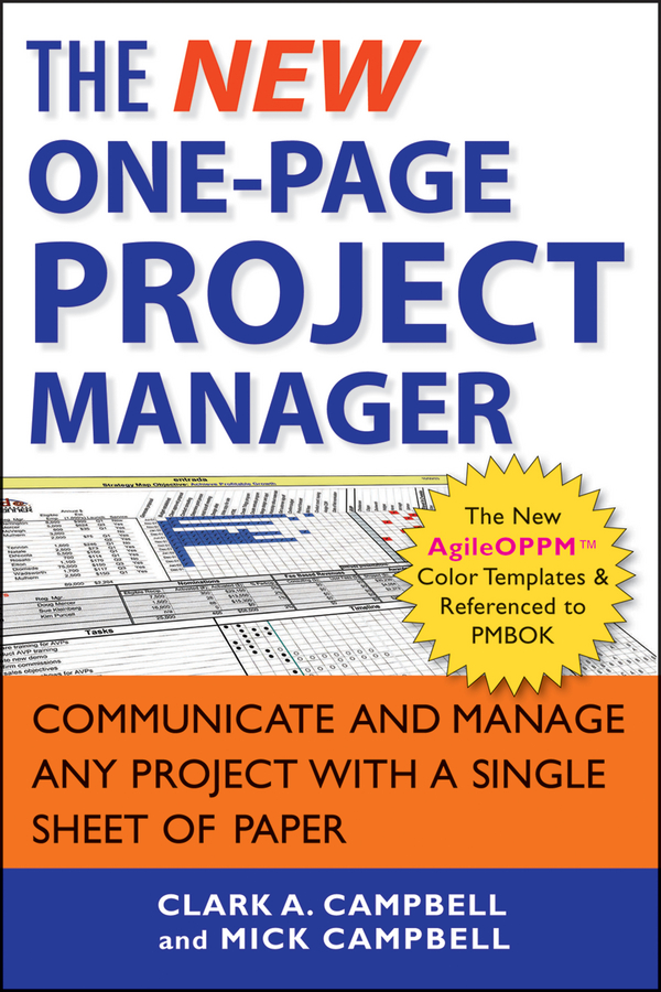 Praise for The New One-Page Project Manager The New One-Page Project Manager - photo 1