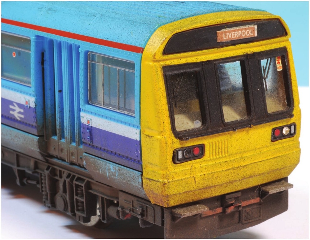 One of my first attempts at airbrush weathering can be seen on this Hornby - photo 3