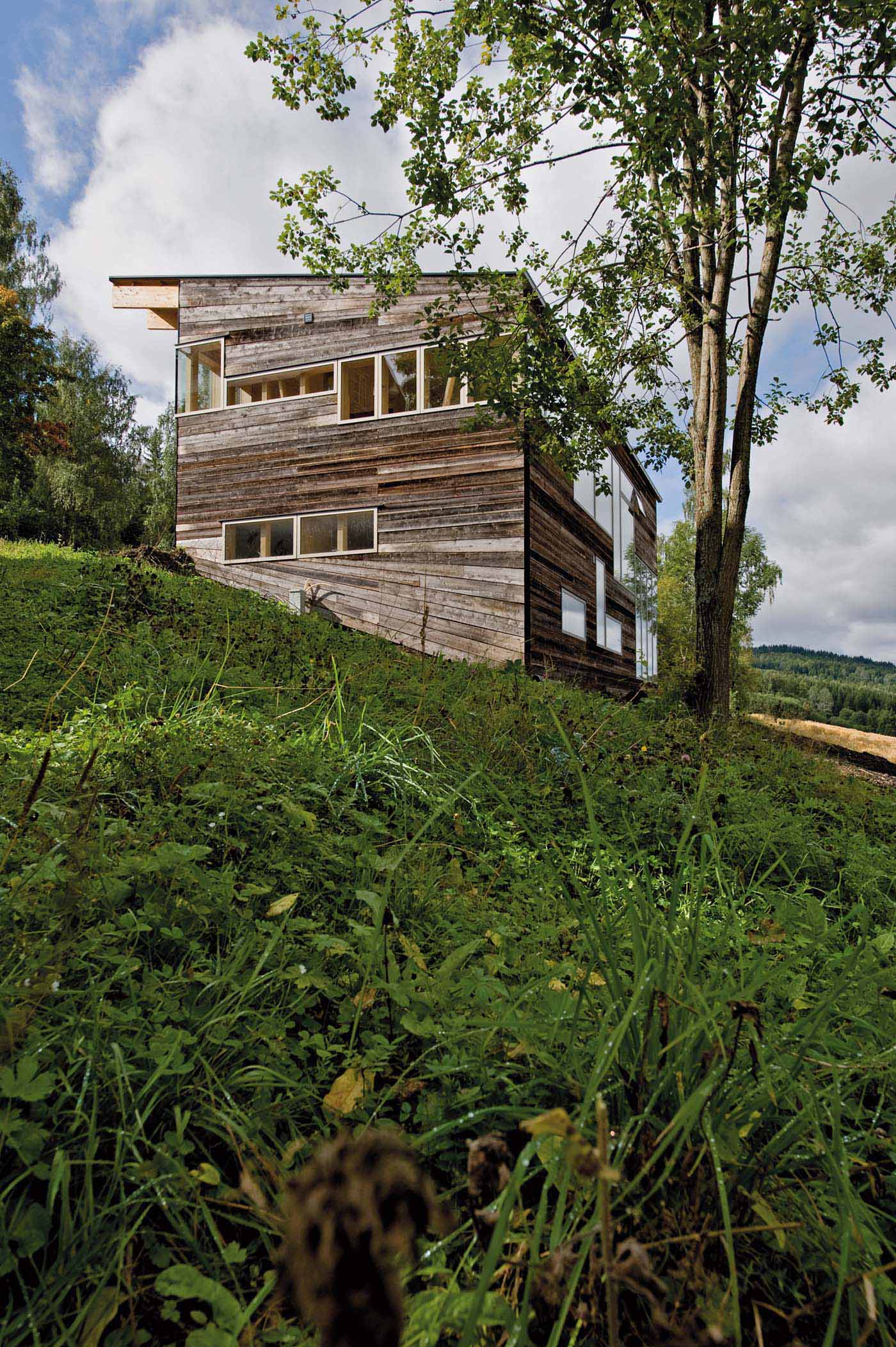 This house was built next to a vacant farm The planks part of the structure - photo 15