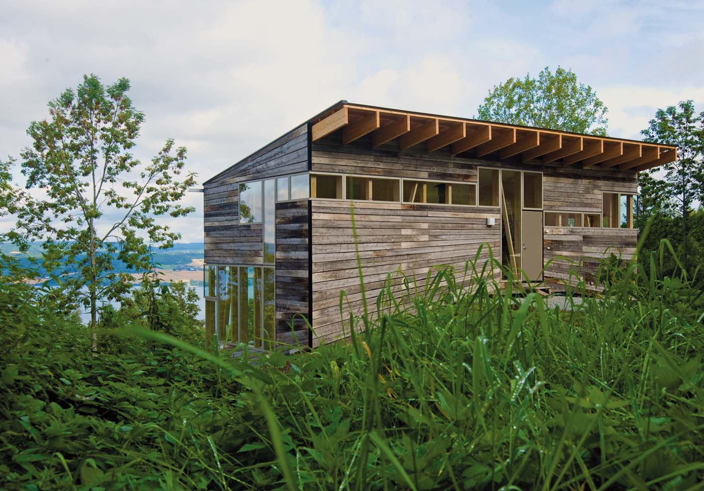 This house was built next to a vacant farm The planks part of the structure - photo 16