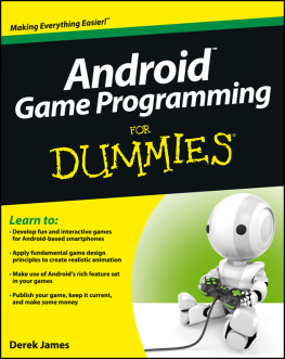 Derek James - Android Game Programming For Dummies