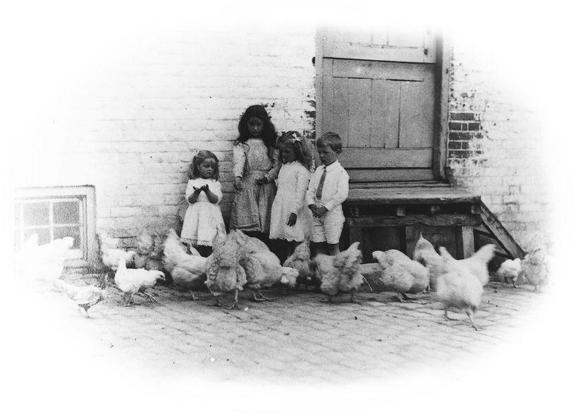 9 Diana Nancy Pam and Tom with the chickens whose eggs paid for the - photo 13