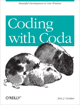 Eric J Gruber Coding with Coda