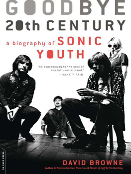 David Browne - Goodbye 20th Century: A Biography of Sonic Youth