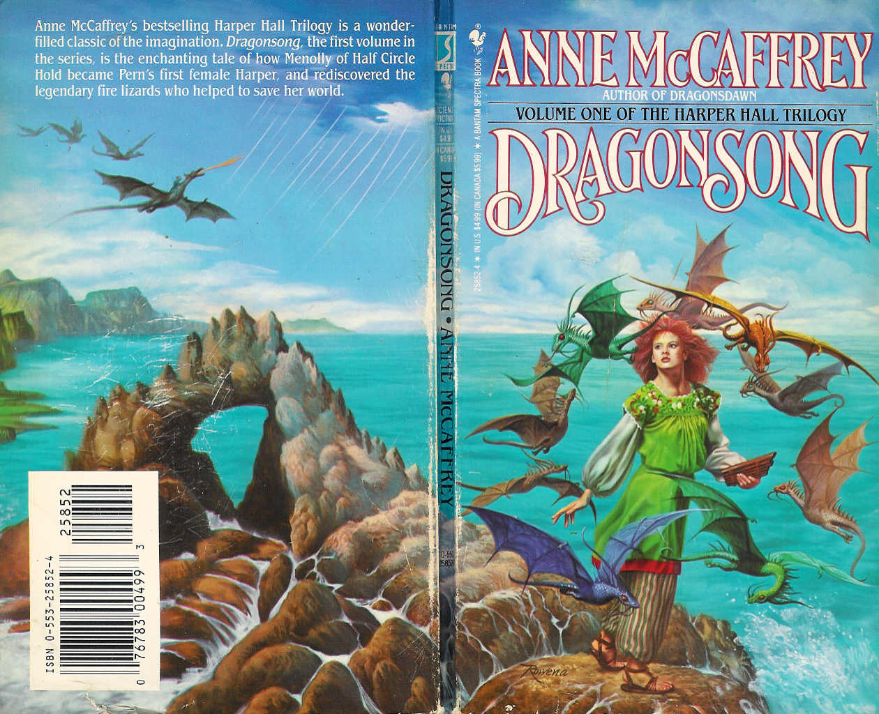 Dragonsong Anne McCaffrey The Cast At Half-Circle Sea Hold in Benden Hold - photo 1