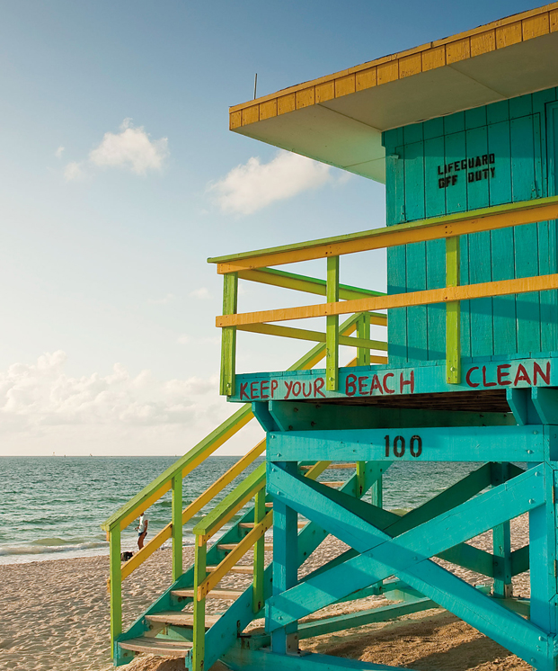 Lifeguard house at Miamis South Beach PHOTOGRAPHER MCDC ISTOCK IMAGES - photo 32