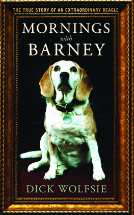 Dick Wolfsie Mornings with Barney: The True Story of an Extraordinary Beagle