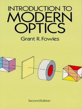 Grant R. Fowles - Introduction to Modern Optics