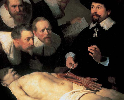 Anatomical Lecture of Dr Nicolaes Tulp detail by Rembrandt van Rijn1632 - photo 7