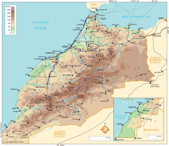 Fact file Moroccos area of 446550 square kilometres 722550 sq km including - photo 3