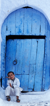 Blue-painted door Chefchaouen Arabs and Berbers The Berbers were Moroccos - photo 5