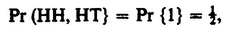 and read the left side as the probability of either HH or HT occurring More - photo 8