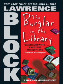 Lawrence Block The Burglar in the Library