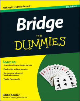 Eddie Kantar - Bridge For Dummies