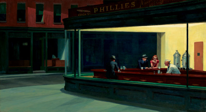 Nighthawks 1942 Courtesy The Art Institute of Chicago Friends of American Art - photo 4