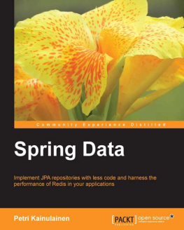 Petri Kainulainen Spring Data