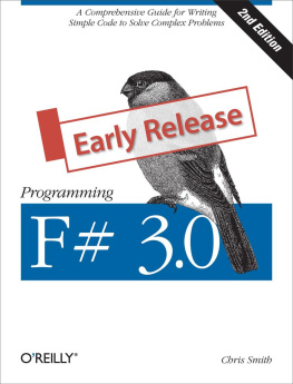 Chris Smith - Programming F# 3.0