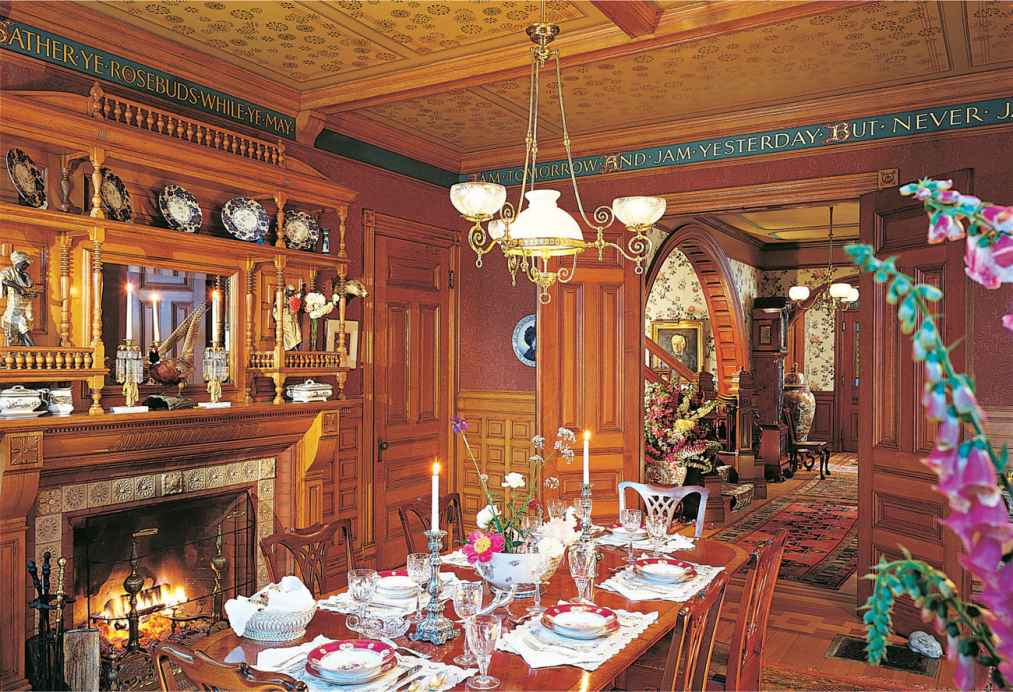 Victorian frame and panel walls were often so elaborate that they were - photo 7