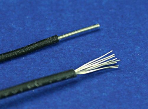 Figure 1-1Solid and Stranded wiresConductors The most commonly used conductor - photo 1