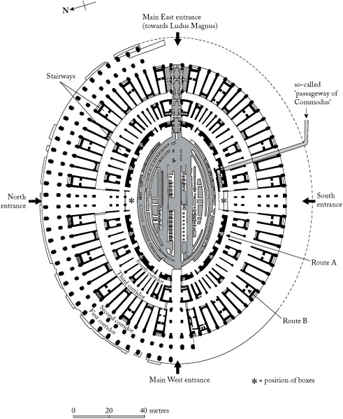 Figure 1 Plan of the Colosseum 1 THE COLOSSEUM NOW COLOSSEUM BY MOONLIGHT - photo 3