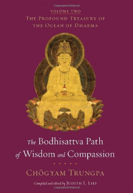 Chogyam Trungpa - The Bodhisattva Path of Wisdom and Compassion: The Profound Treasury of the Ocean of Dharma, Volume Two