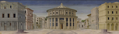 1B Attributed to Piero della Francesca Leon Battista Alberti The Ideal City - photo 3