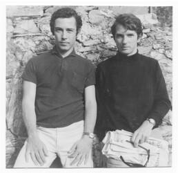 Nikos Stangos and David Plante by Stephen Spender San Andrea di Rovereto di - photo 2