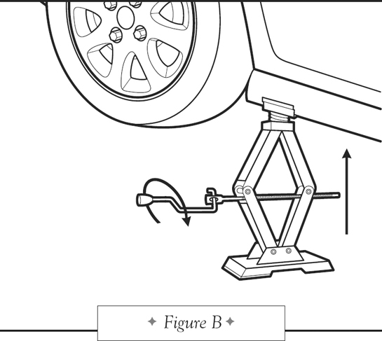 Completely unscrew the loosened lug nuts and remove the flat tire Line up the - photo 5