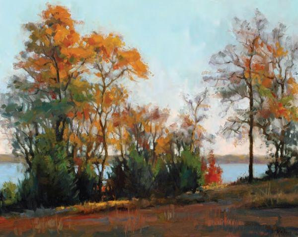 LAKESIDE COLOR Oil on linen panel 18 24 46cm 61cm Acknowledgments I - photo 6