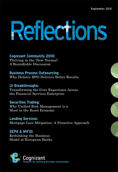 Reflections is a thought-leadership journal published by Cognizant Our mission - photo 1