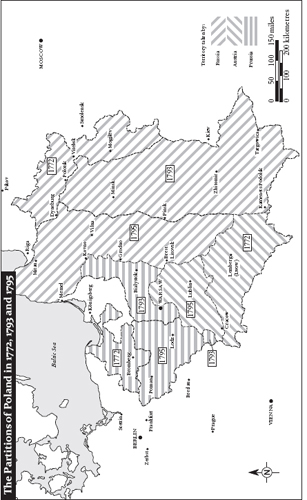 The Partitions of Poland 1772 1793 and 1795 adapted from John Doyle Klier - photo 11