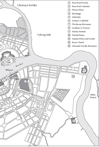 St Petersburg in 1776 The Partitions of Poland 1772 1793 and 1795 adapted - photo 10